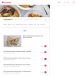 $10 off Your Next Order for Papparich with Foodora ($25 Minimum Spend)