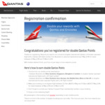 Double Qantas Points on International Flights (with QF Flight Numbers) @ Qantas and Emirates