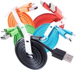 Flat Noodle Lightning Cable - 5% off $9.45 Delivered from Crazy Technology @ Amazon AU
