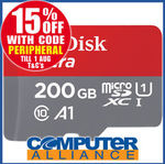 SanDisk Ultra microSDXC 200GB $75.65 Delivered (eBay Plus) @ Computer Alliance eBay