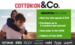 $5 for $30 Credit Online at Cotton on, Supré, Cotton on Body/Kids,Typo, Rubi, Facto & Free Shipping (Min Spend $70) @ Groupon