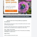 3500 Woolworths Rewards Points (Worth $17.50) for Spending $50 Every Week for 2 Weeks