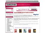10% off Magazine or Newspaper Subscription at iSUBSCRiBE with PayPal