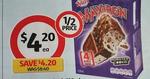 ½ Price Ice Cream | Maxibon 4-Pack $4.20 | Reese's Tubs or 4-Pack $4.00 @ Coles