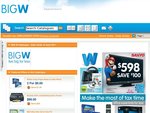 Big W 320GB PS3 Bundle + 5 Games for $598