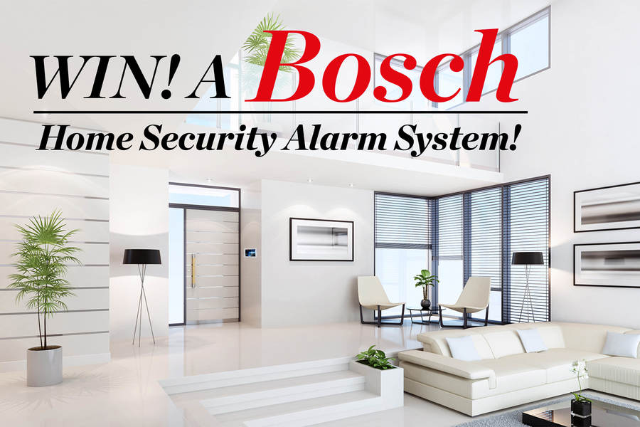 Win 1 of 5 Bosch Home Security Alarm Systems Worth 2,500 from Pacific