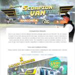 Win a JB Caravans ‘Scorpion’ Caravan Worth $89,990 & $2,500 Anaconda Gift Card from Caravan Industry Association