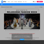 Win a Melbourne Fashion Week Package for 2 Worth $1,320 from Network Ten [VIC]