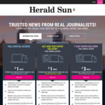 Herald Sun Delivery $1/Week for The First 8 Weeks + More