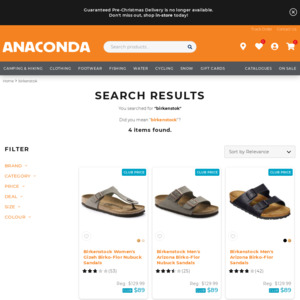 anaconda birkenstocks