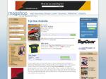 TopGear Magazine with Free "Seriously Uncool" T-Shirt Save $25.40 on News Stand Price