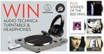 Win an Audio-Technica Turntable & Wireless Headphones & 80s Vinyl Bundle Worth $993 from Warner Music