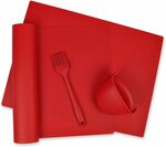 Silicone Kitchen Baking Set Incl. 2 Baking Mats, Oven Gripper & Brush $9.13 + Delivery (Free with Prime / $39 Spend) @ Amazon AU