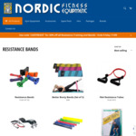 30% Off Resistance Bands and Resistance Training @ Nordic Fitness