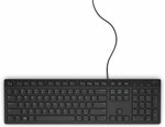 Dell Wired Multimedia Keyboard, Black, 580-AHHG $10.97 + Delivery ($0 with Prime/ $39 Spend) @ Amazon AU