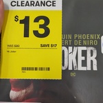 Joker 4K & Blu-Ray $13, BumbleBee Blu-Ray $7 + More Clearance Movies @ Big W