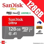 SanDisk Ultra A1 MicroSD Card 128GB $19.50 + Free Delivery @ Shopping Square