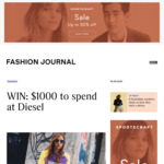 Win a $1,000 Diesel Voucher from Fashion Journal