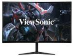 ViewSonic 27in QHD VA 165Hz Curved Gaming Monitor $299 + Delivery or (Free C&C) @ Umart