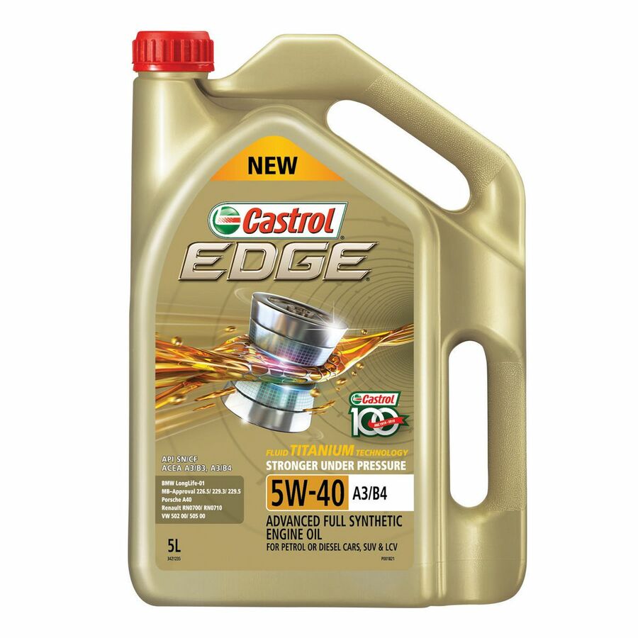 Castrol Edge 5W-40 A3/B4 5L $37 + $4.95 Delivery ($0 C&C/ In-Store ...