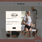 Increased ShopBack Cashback 12% (Was 2.10%) & 10% off with $100 Spend @ Modibodi