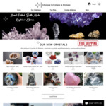 20% off Tourmaline Minerals Collection @ Unique Crystals & Stones