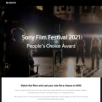 Win 1 of 3 Sony WH-1000XM4 Headphones by Watching / Voting Sony Short Film Festival