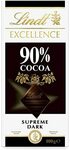 Lindt 95%, 90%, 78%, 70% Dark Chocolate 100g $2.25 Each (Min Order: 3) + Delivery ($0 with Prime/ $39 Spend) @ Amazon AU