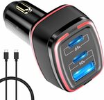 HEYMIX 115W Total Car Charger PD 65W Max 2C1A PD QC PPS (SAA Approved) $22.99 + Deilvery ($0 Prime / $39+) @ AUSELECT Amazon AU