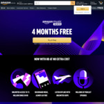 4 Months Free Amazon Music Unlimited (New Subscribers Only, Then $11.99 Per Month) @ Amazon AU