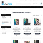 Huawei P40, P30, Mate 30, Mate 20, Nova 5T Shockproof Metal Ring Cases $5.95 Delivered @ New Case
