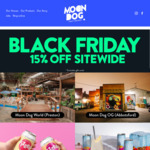 15% off Sitewide + Delivery @ Moon Dog Craft Brewery