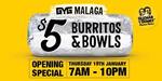 [WA] $5 Burritos & Bowls @ Guzman Y Gomez (Malaga)