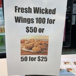 [VIC] Fresh Wicked Wings - 100 for $50 / 50 for $25 @ KFC, Fountain Gate