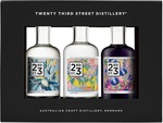 23rd St Distillery Gin Gift Box, 3 x 200ml $60 (Was $80) + Delivery @ Sippify