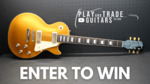 Win a Gibson Les Paul Deluxe Gold Top Guitar from Play and Trade Guitars
