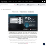 Win 1 of 4 Victorinox Knife Sets Worth $995 from Wine Selectors