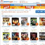 Mighty Ape - New PlayStation 3 MEGA Deals - 200+ Games up to 70% off!
