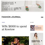 Win $1,000 to Spend at Kowtow from Fashion Journal