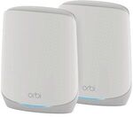 NetGear Orbi RBK762S Tri-Band Wi-Fi 6 Mesh System (2-Pack) $479 ($0 Delivery/C&C/in-Store) @ Officeworks