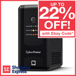 CyberPower UT 850VA/425watt UPS $95.20 ($92.82 eBay Plus) Delivered @ Shopping Express eBay