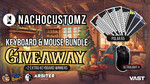 Win a UltralightX Mouse and polar-65 Keyboard gaming bundle from Nachocustomz from Vast