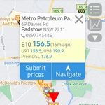 [NSW] E10 $1.565/L @ Metro Petroleum,  Padstow