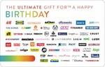 5% off Ultimate Birthday eGift Cards (Minimum Face Value $100) @ Giftz