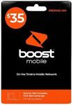 Boost Mobile $35 Pre-Paid SIM Starter Kit for $12 + Delivery ($0 in-Store/ C&C/ OnePass/ 2-Hour 10km/ $55 Metro) @ Officeworks