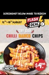 [VIC, NSW, QLD, ACT, WA] Chilli Ranch Chips $4.95 (Normally $6.90) @ NeNe Chicken