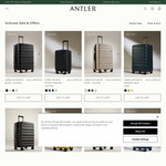 40%-50% off Antler Luggage + $10 Delivery ($0 with $100 Order) + Earn 4 Qantas Points Per $1 Spent via Qantas Shopping @ Antler