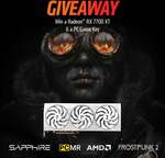 Win 1 of 3 AMD Radeon RX 7700 XT 12GB Frostpunk 2 Edition GPU and FrostPunk 2 Key from PC Master Race + AMD Gaming Red Team