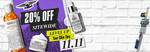 20% off Sitewide + $9.95 Delivery ($0 with $35 Order) @ Kiehl's