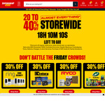 20%-40% off Storewide (Exclusions Apply) @ Supercheap Auto